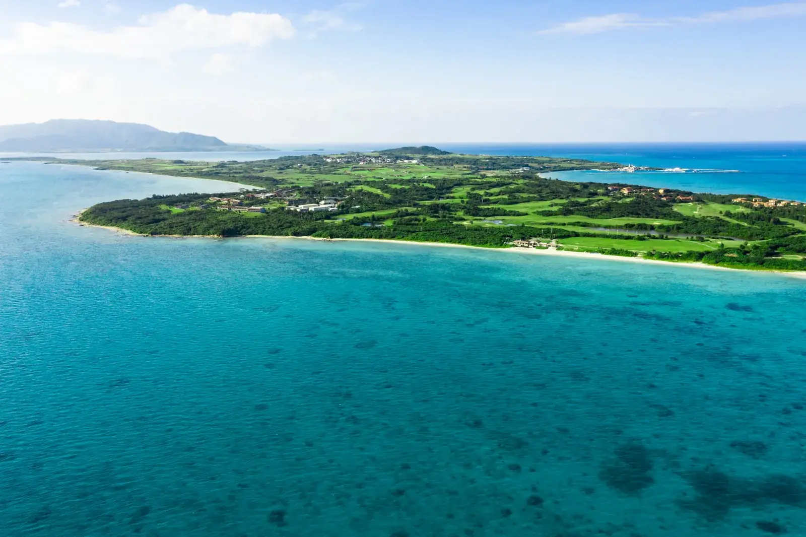 A view of Kohama Island