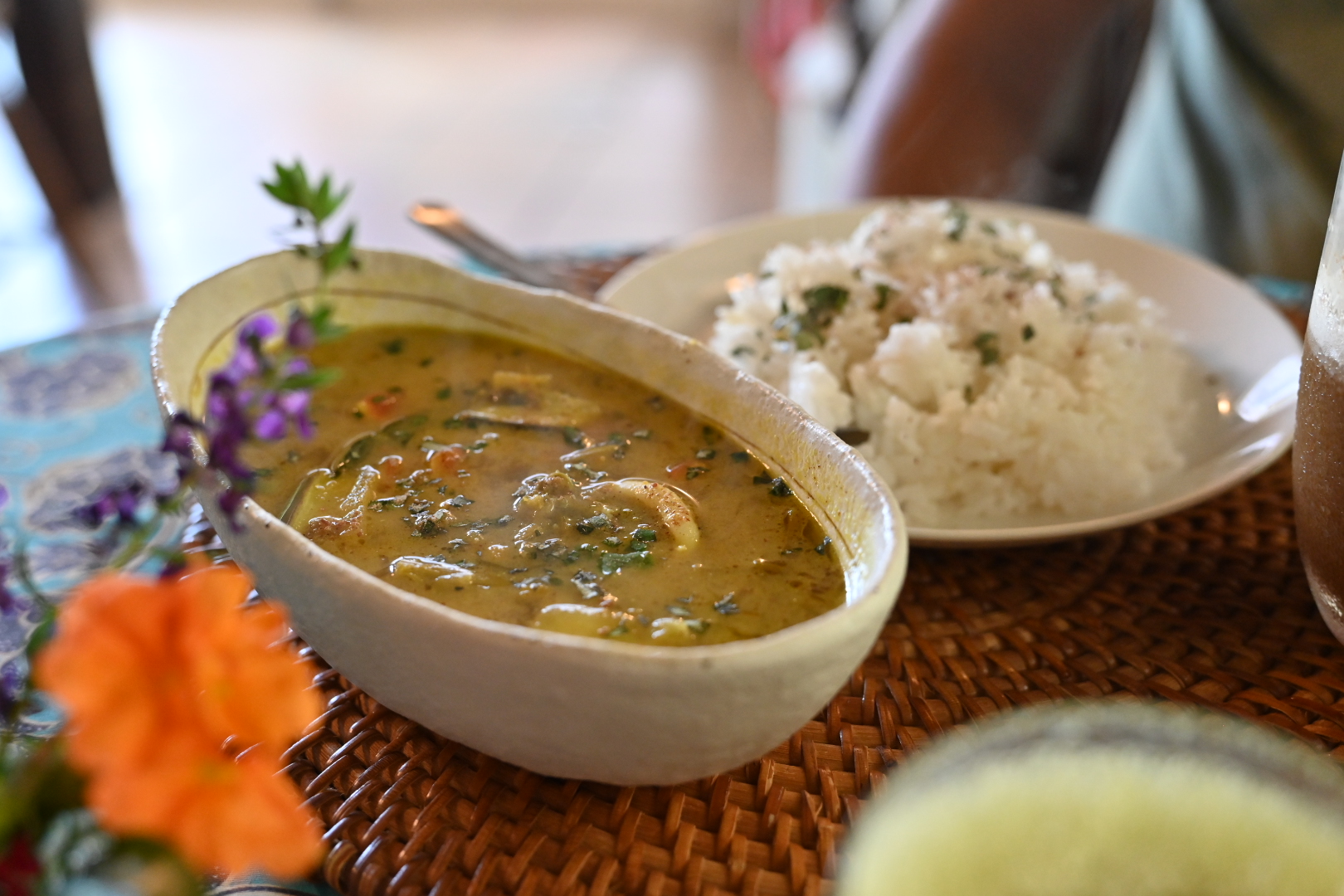 A meal at Joo Chiat Cafe in Kabira.