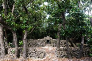 Utaki sacred grove in Kabira Ishigaki